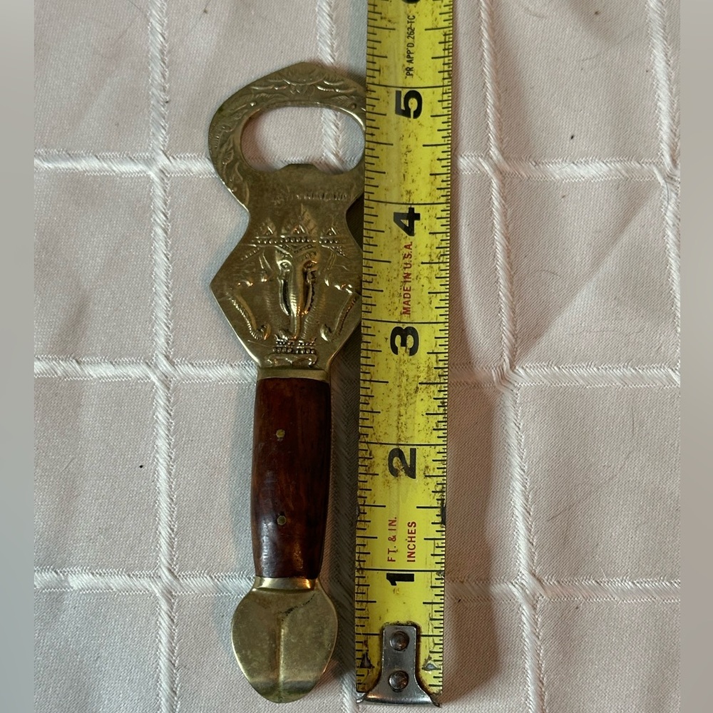 Vintage Brass Elephant Bottle/Can Opener - Picture 6 of 6